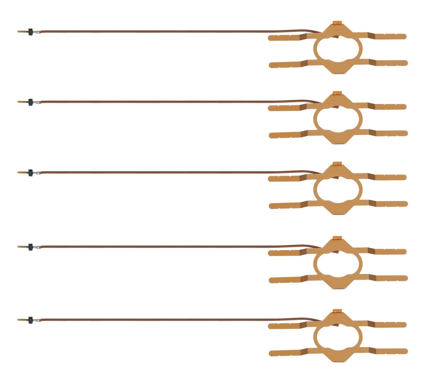 Märklin 72050 H0 Massefeder-Set (5 Stück) 