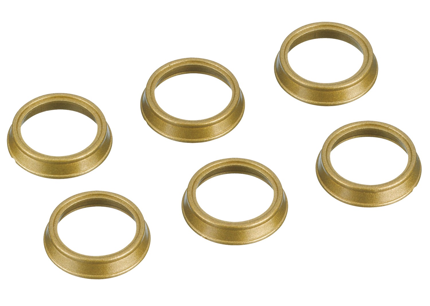 LGB E131836 Lampenringe gold (6 Stück) Modelleisenbahn