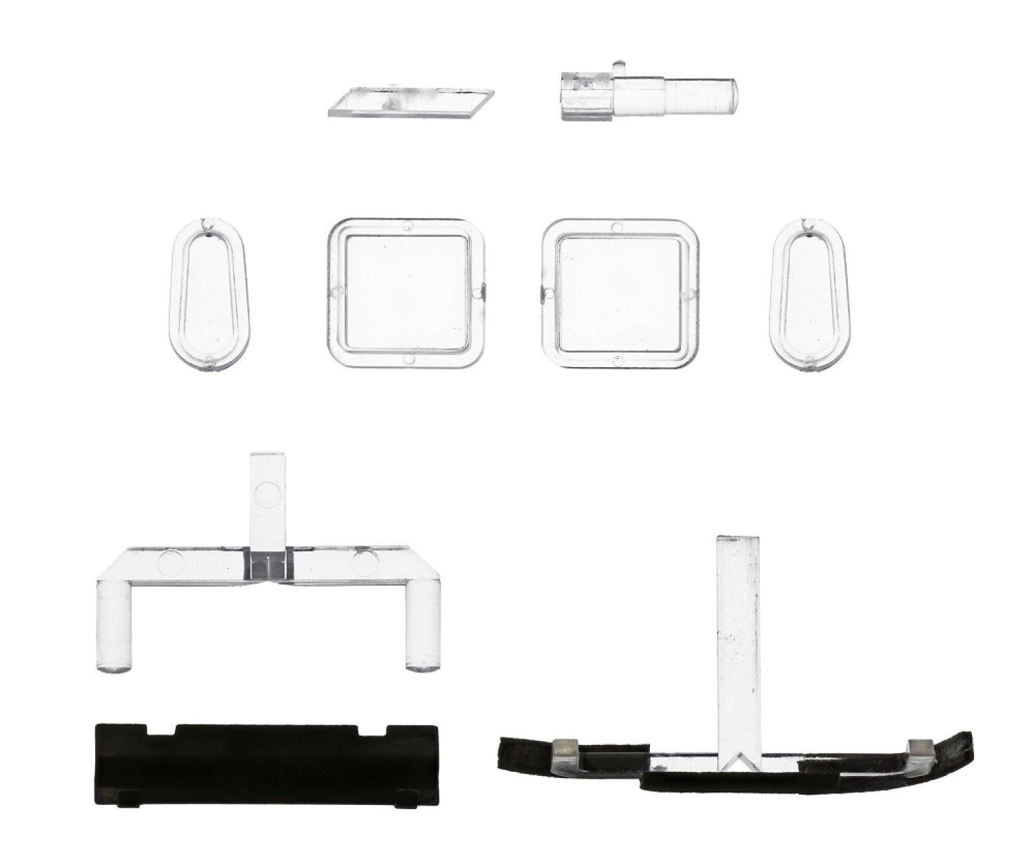 Märklin E135875 Zubehör-Set Fenster, Lichtkörper Modelleisenbahn