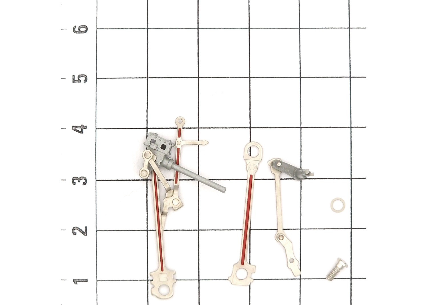 Märklin E319574 Gestänge rechts (Set) Modelleisenbahn