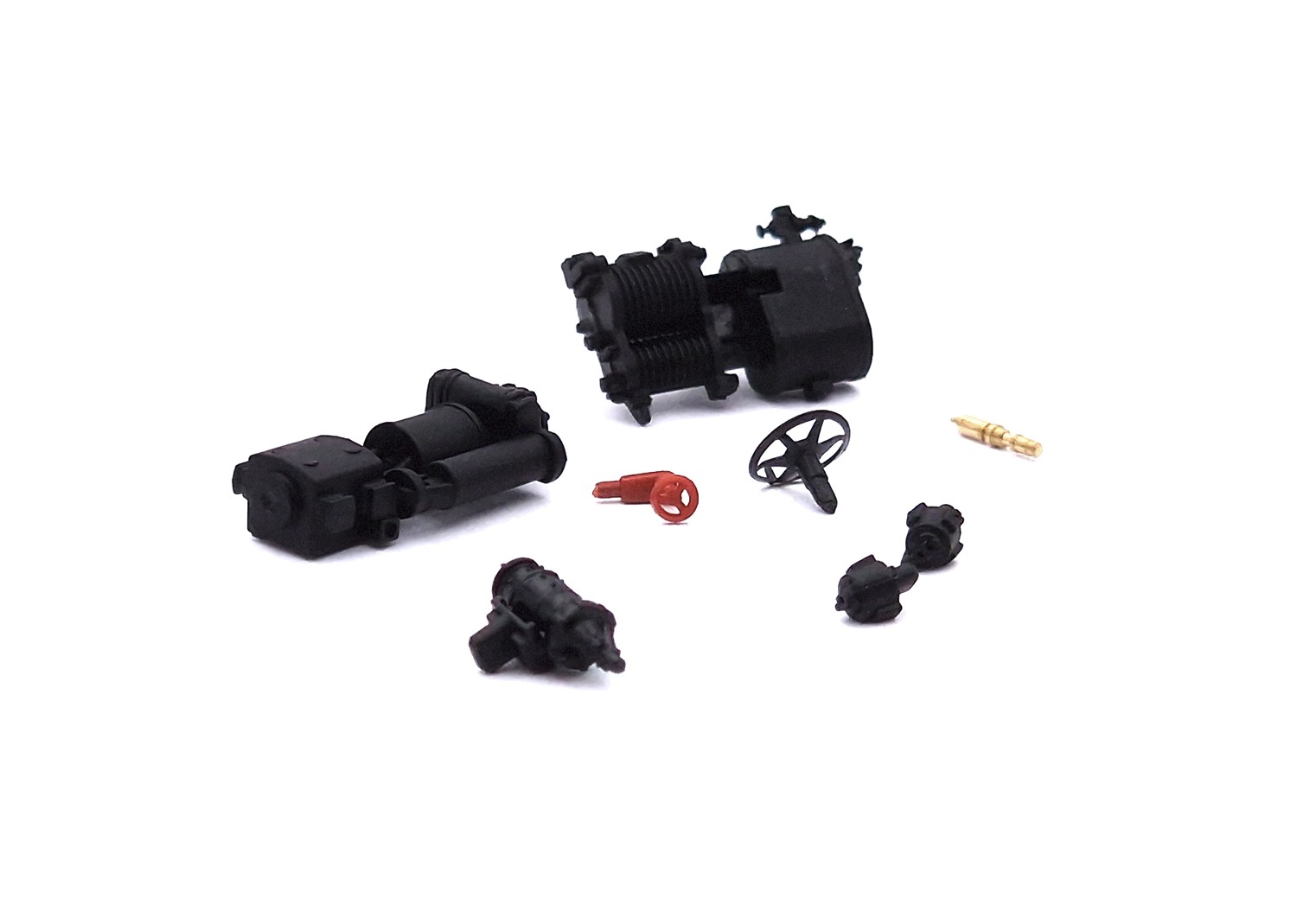 Märklin E344055 Pumpen, Ventil, Handrad (Set) Modelleisenbahn