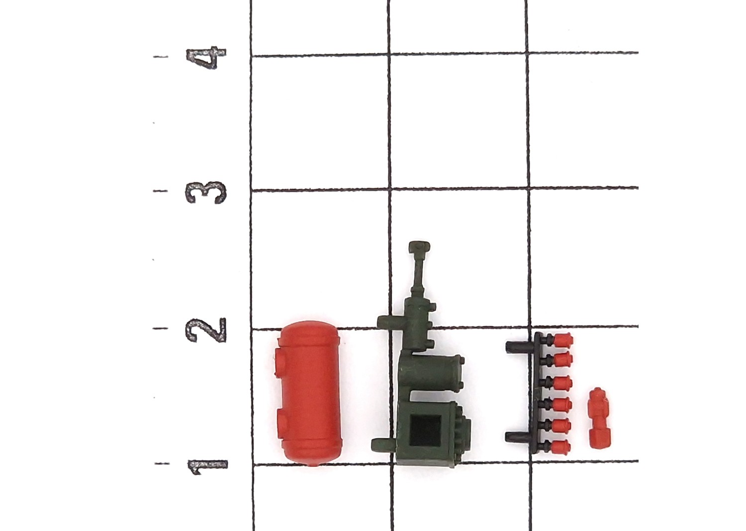 Märklin E356304 Ventile, Kessel, Pumpe (Set) Modelleisenbahn