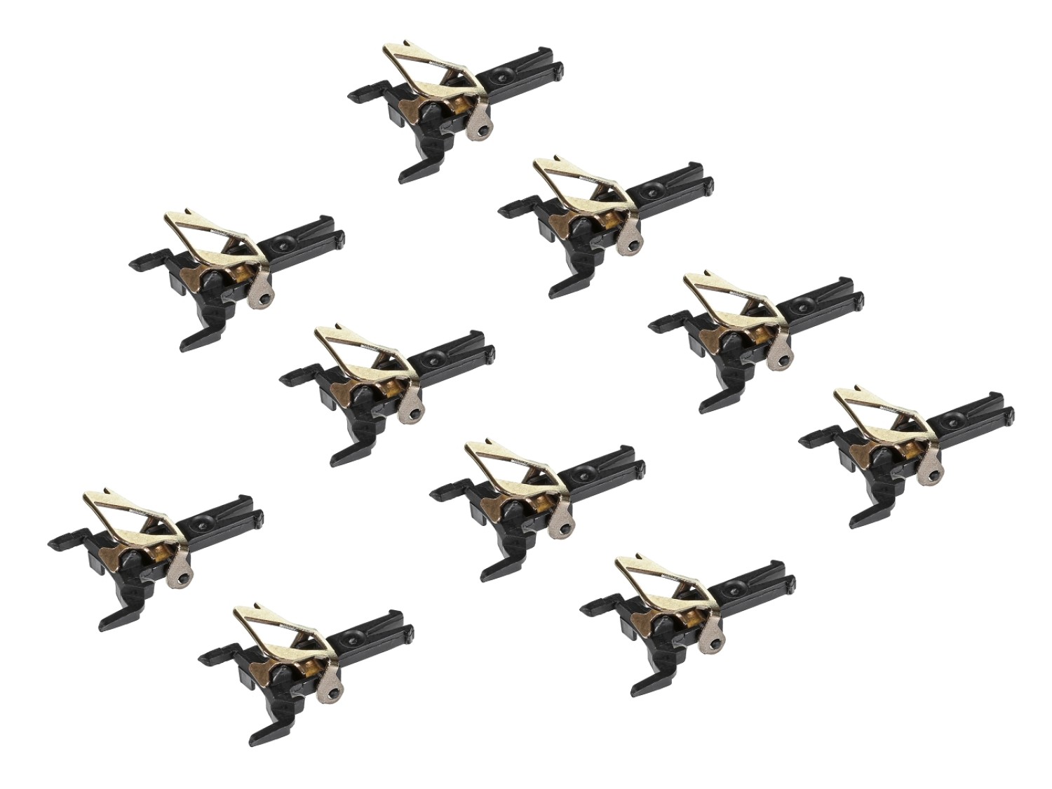 Märklin E412163 Kurzkupplung Gold (10 Stück) Modelleisenbahn