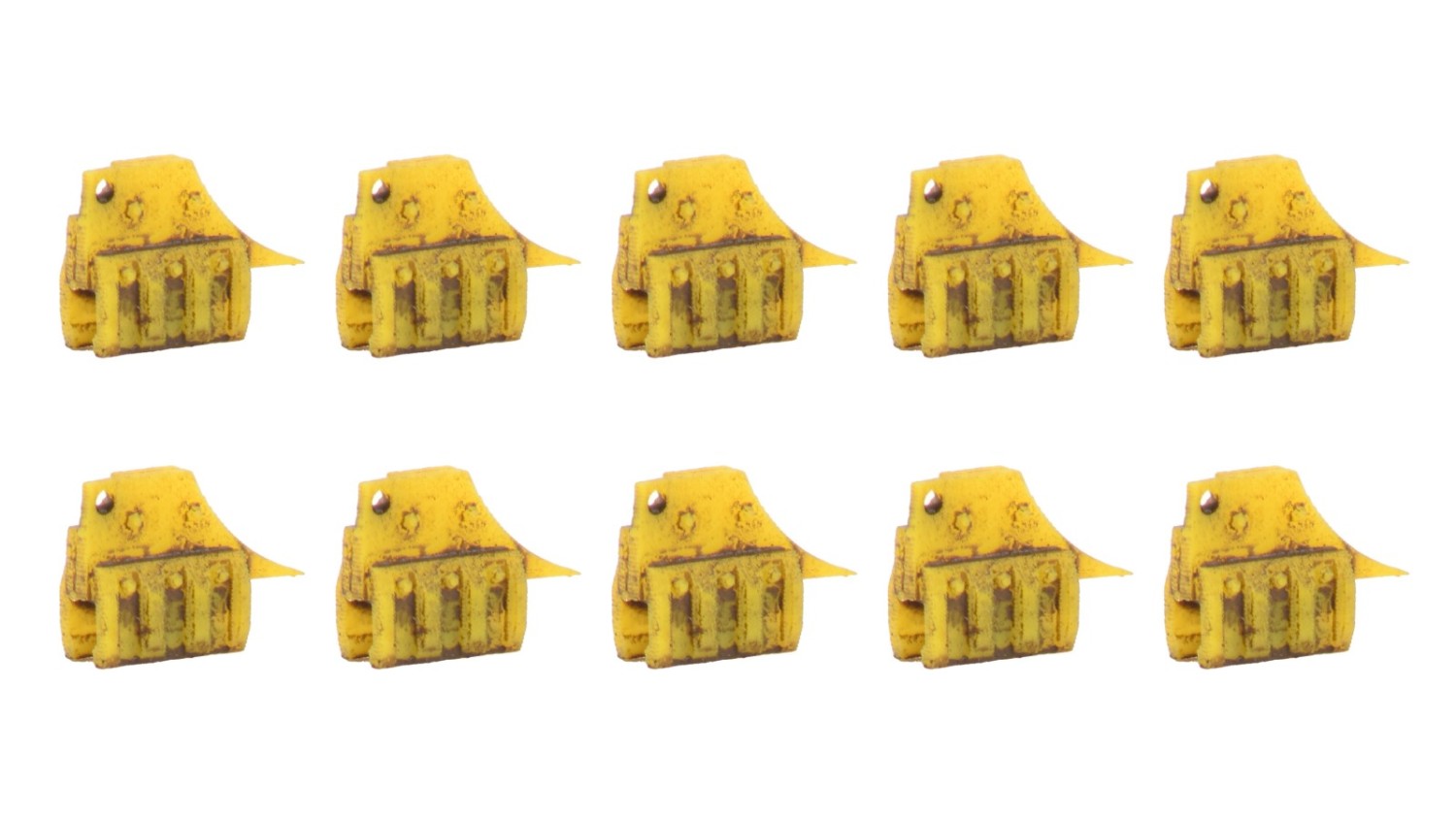 NOCH 13604 H0 Gleisknagge (10 Stück) 3D-minis 