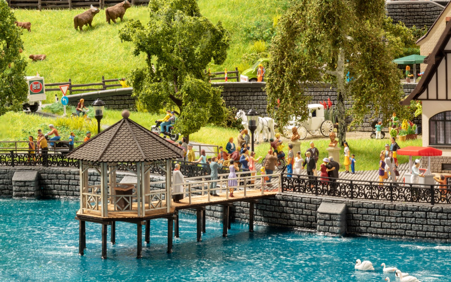 NOCH 14619 N Event-Pavillon Fischersteg 