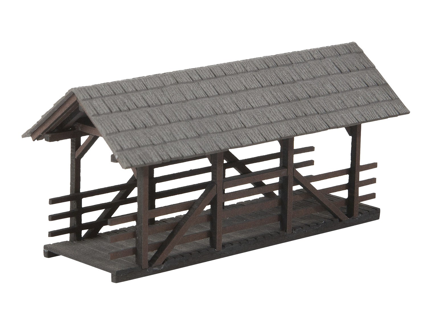 NOCH 14372 H0 Überdachte Fußgänger-Brücke 