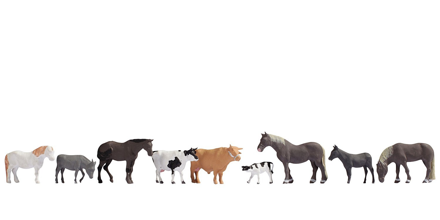 NOCH 15713 H0 Tiere auf dem Bauernhof 
