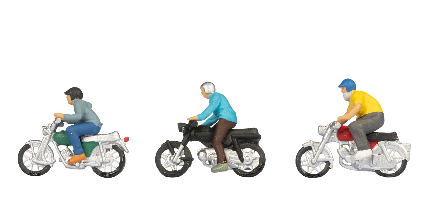 NOCH 15907 H0 Mopedfahrer 