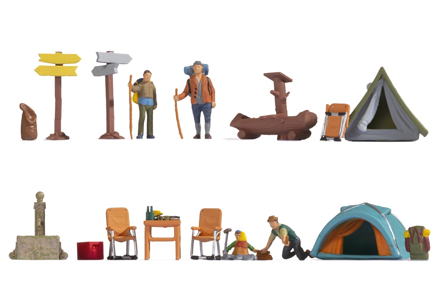 NOCH 16201 H0 Figuren-Themenwelt Camping 