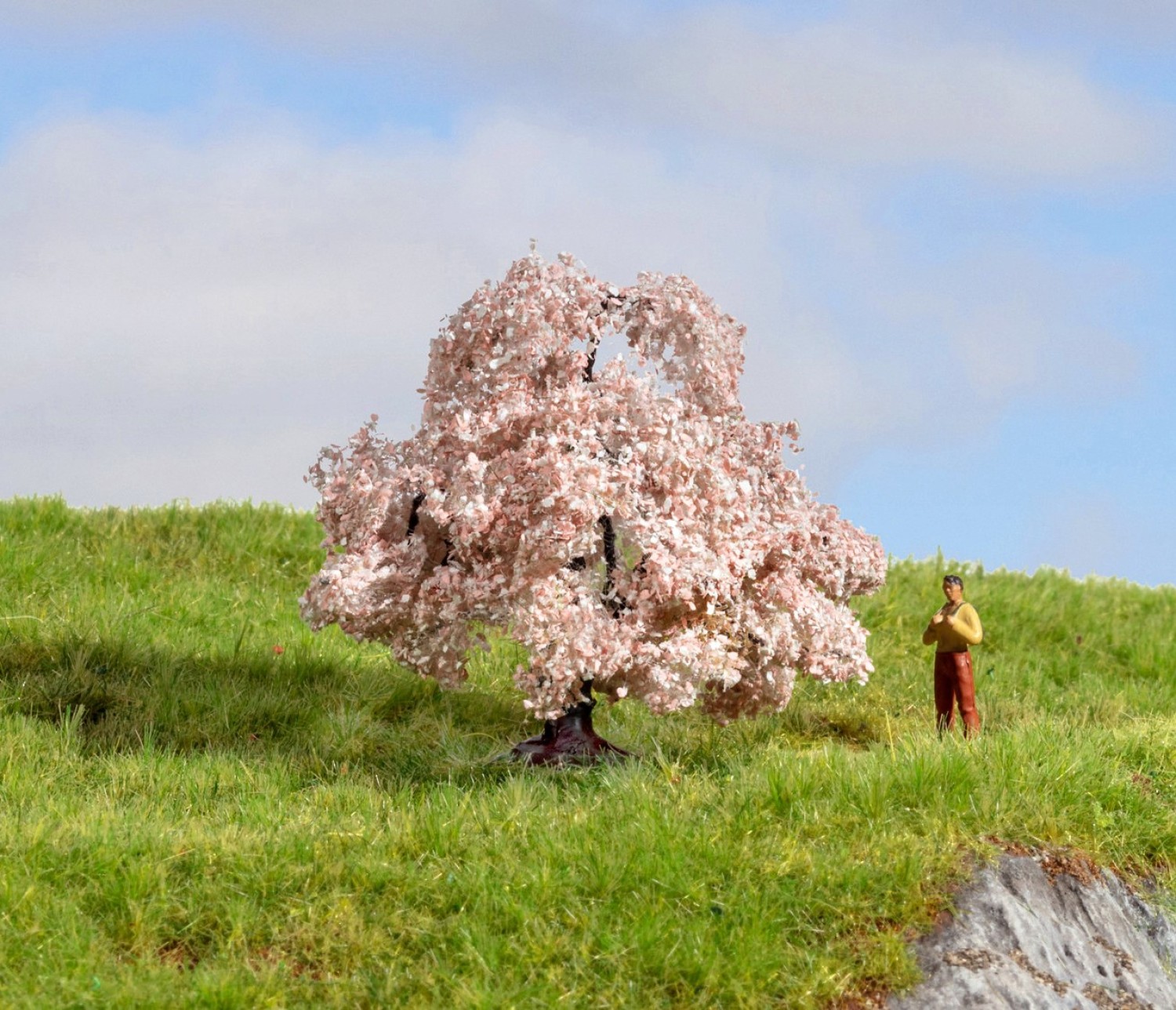 NOCH 20147 Kirschbaum, 6 cm hoch (Master-Serie) 