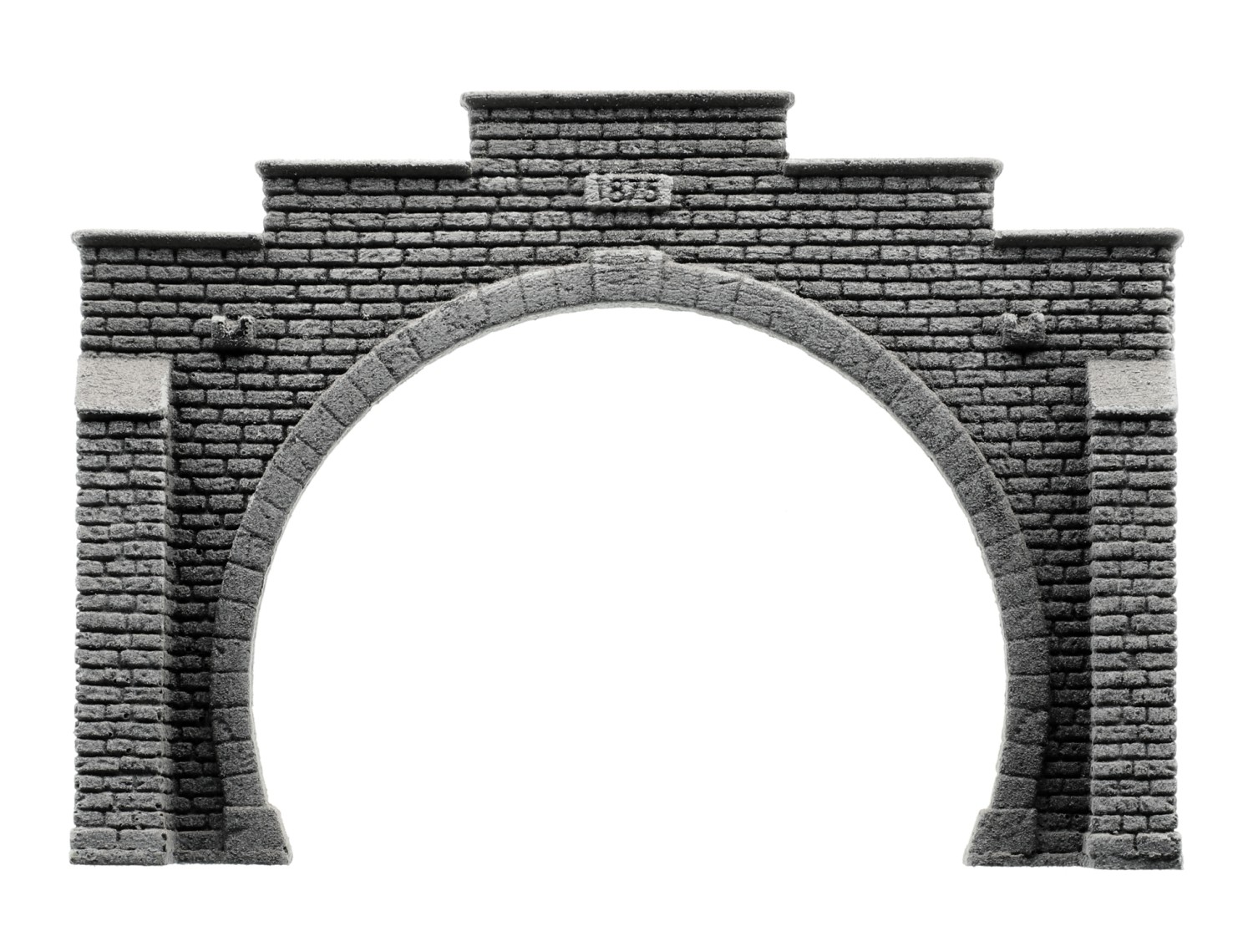NOCH 34852 N Tunnel-Portal 2-gleisig, 12,3 x 8,5 cm 