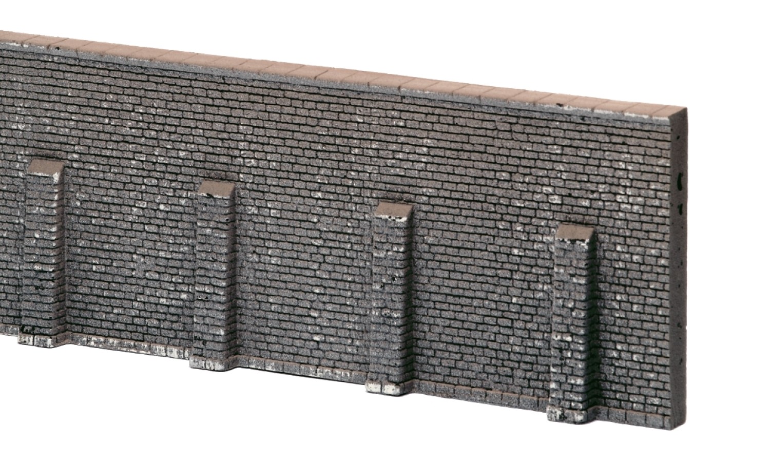 NOCH 34857 N Stützmauer extra lang, 39,6 x 7,4 cm 