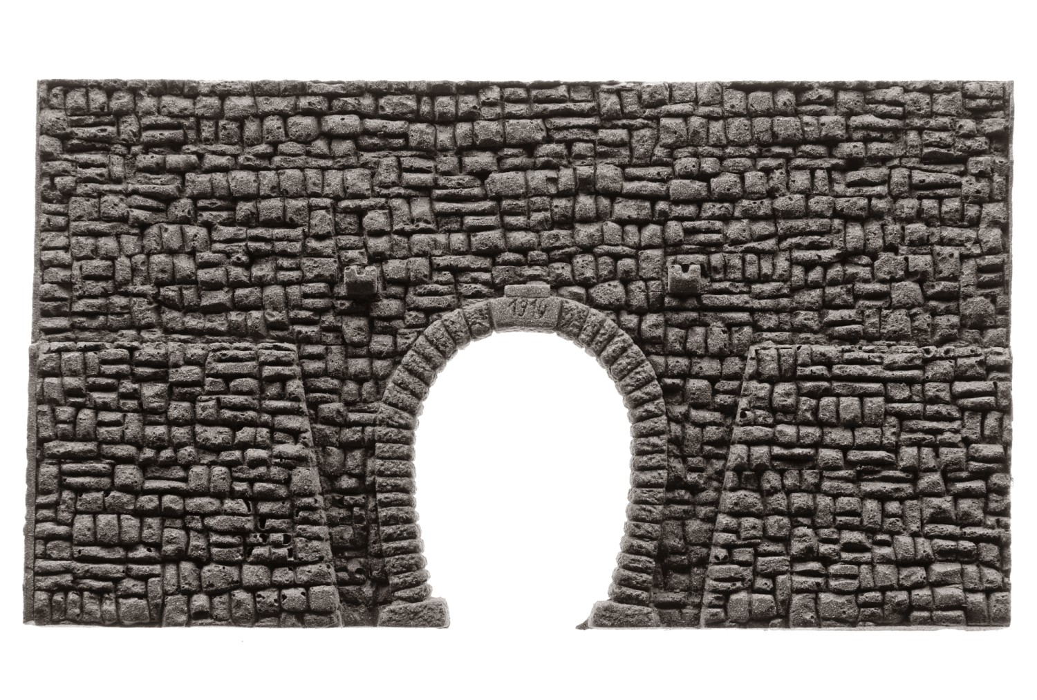 NOCH 34937 N Tunnel-Portal 1-gleisig, 16 x 9 cm 