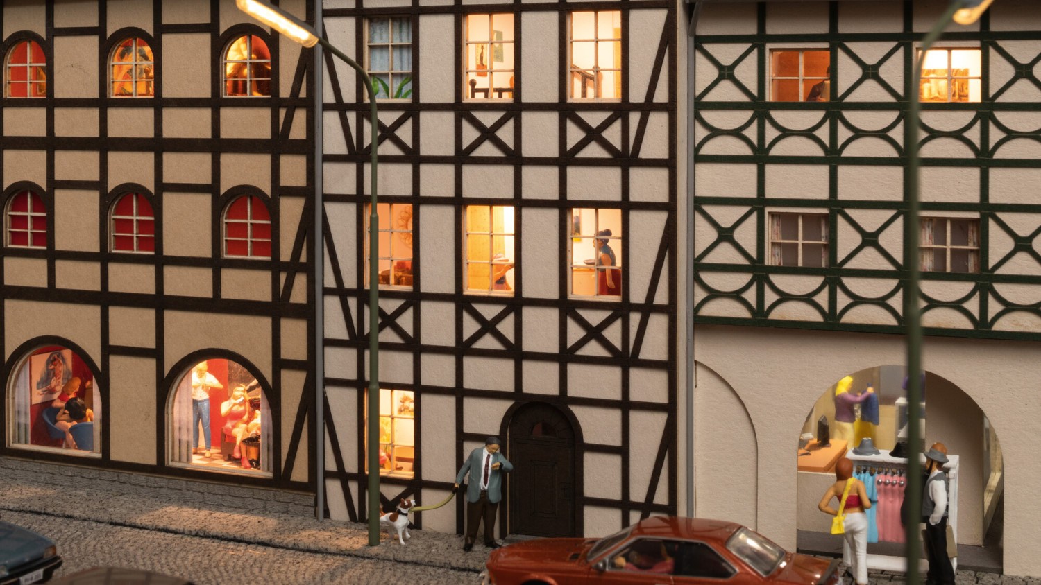 NOCH 51250 H0 micro-rooms LED-Gebäude-Beleuchtungs-Set 