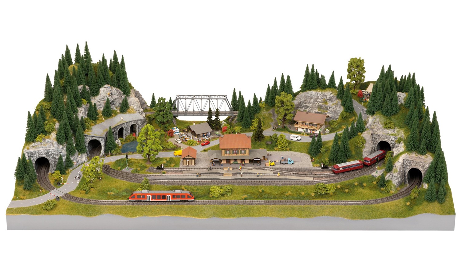 NOCH 53600 H0 Easy-Track Trassenbausatz Karlsberg 
