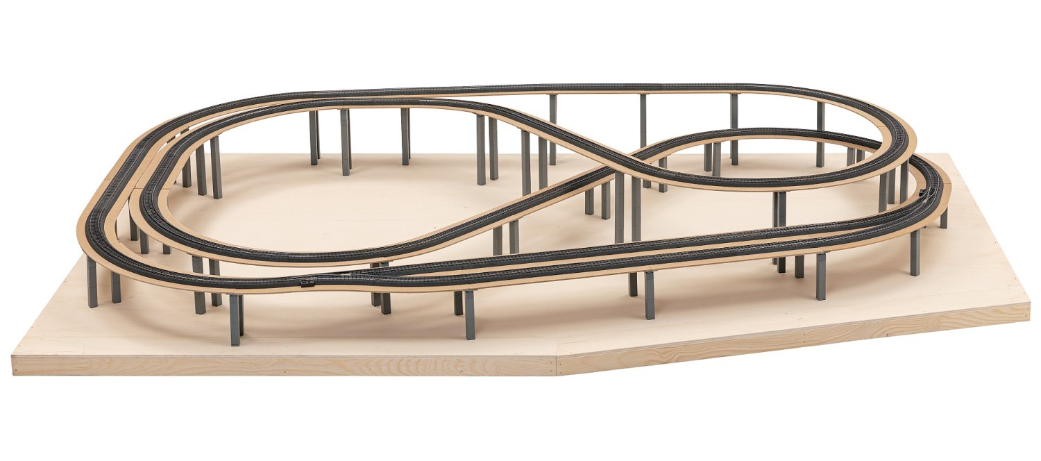 NOCH 53605 H0 Easy-Track Trassenbausatz Andreastal 