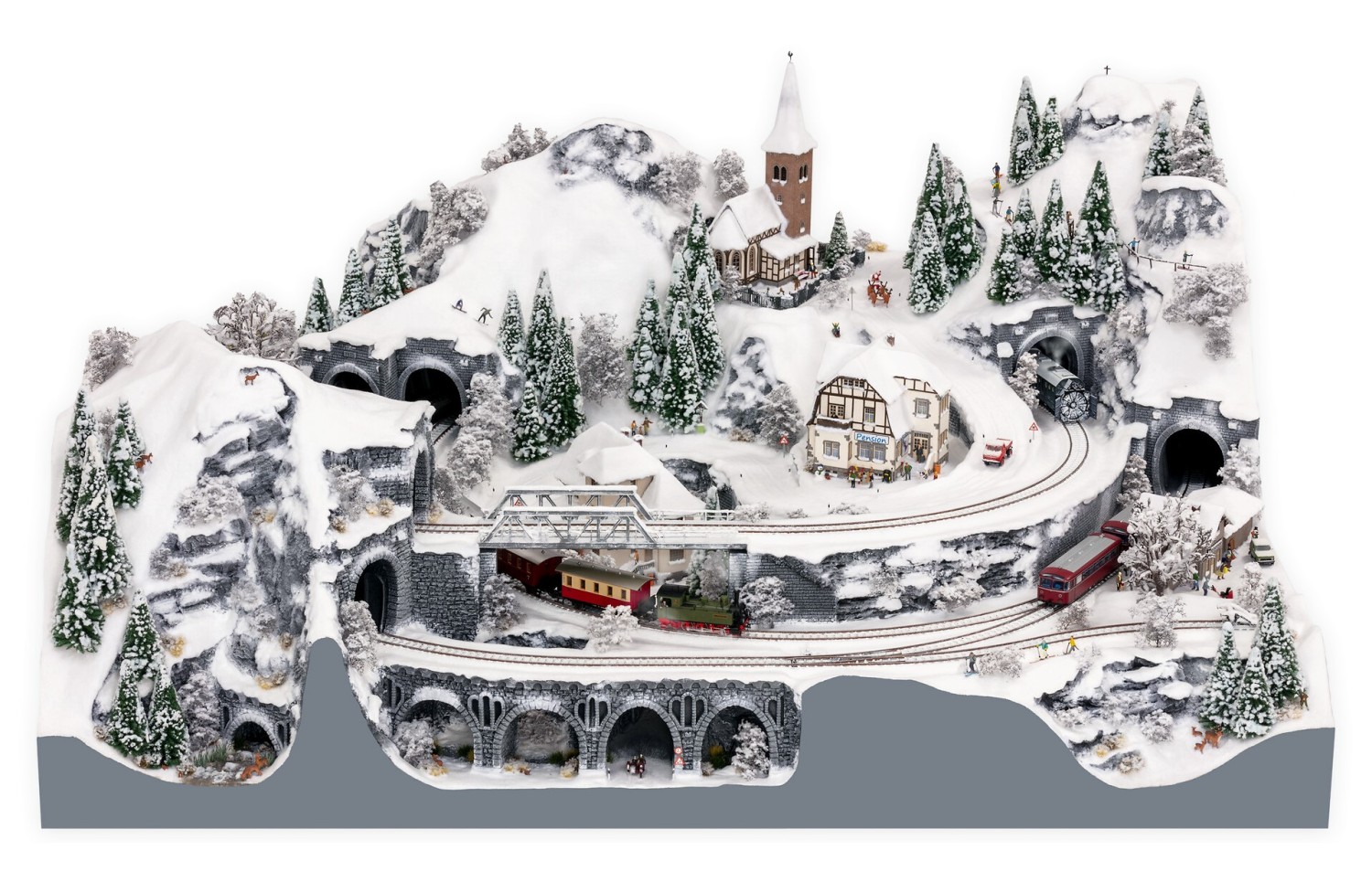 NOCH 53615 H0 Easy-Track Trassenbausatz Theisensee 