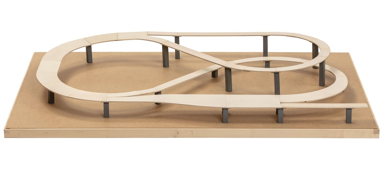 NOCH 53700 N Easy-Track Trassenbausatz Mittelberg 
