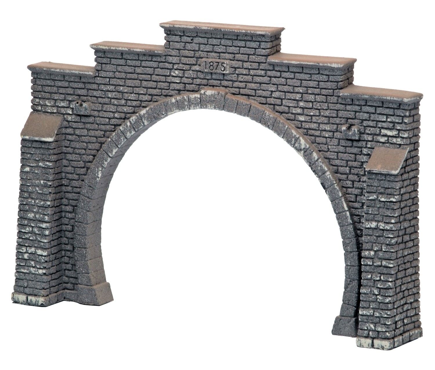 NOCH 58052 H0 Tunnel-Portal 2-gleisig, 21 x 14 cm 
