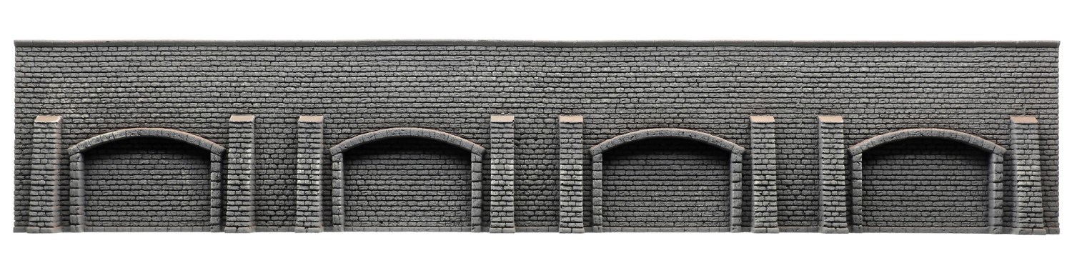 NOCH 58059 H0 Arkadenmauer extra lang 67 x 12,5 cm 