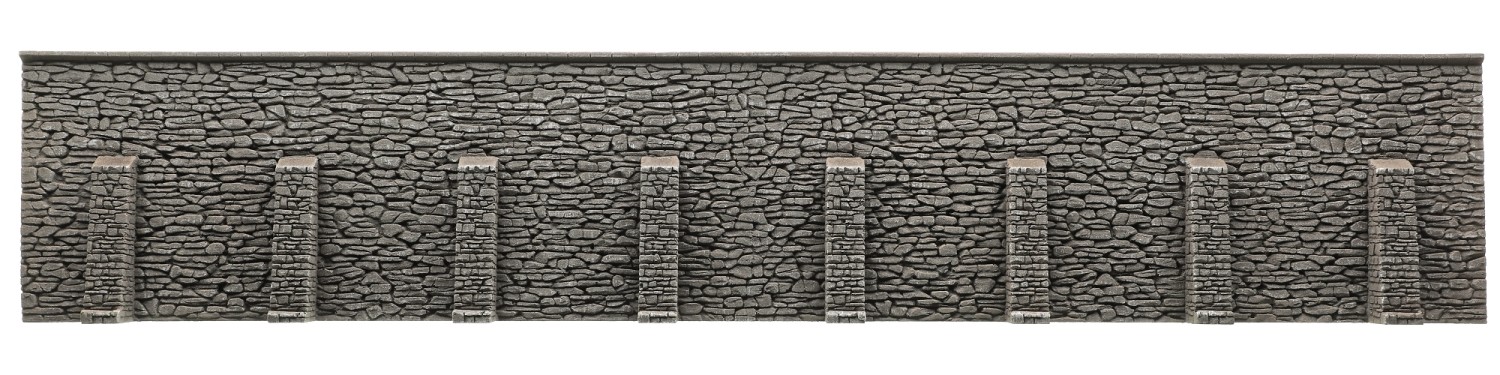 NOCH 58067 H0 Stützmauer extra-lang 66 x 12,5 cm 
