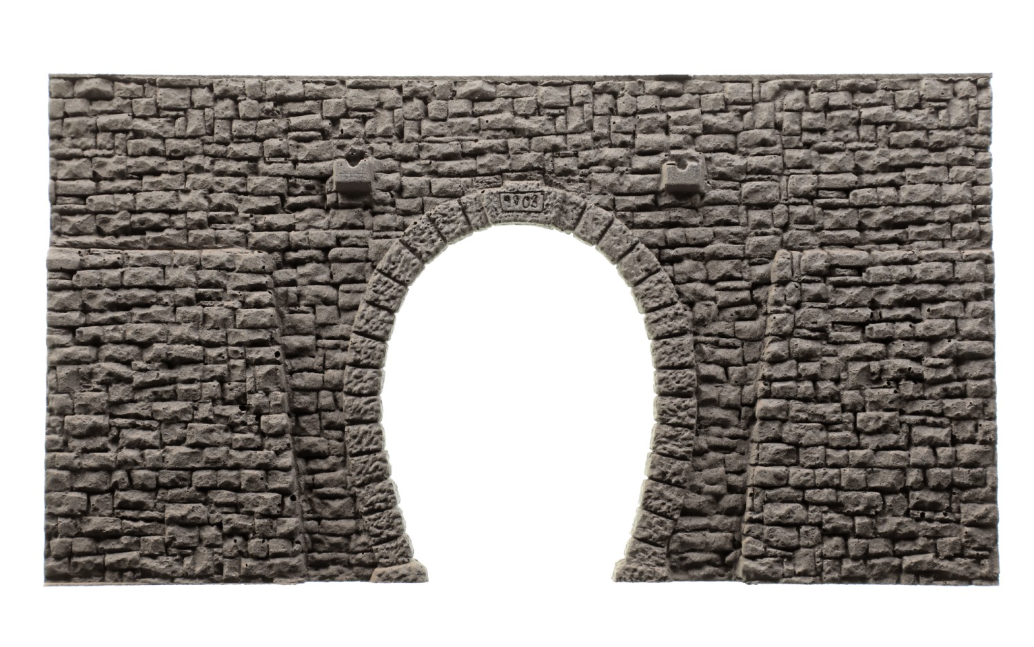 NOCH 58247 H0 Tunnel-Portal 1-gleisig, 23 x 12,5 cm 