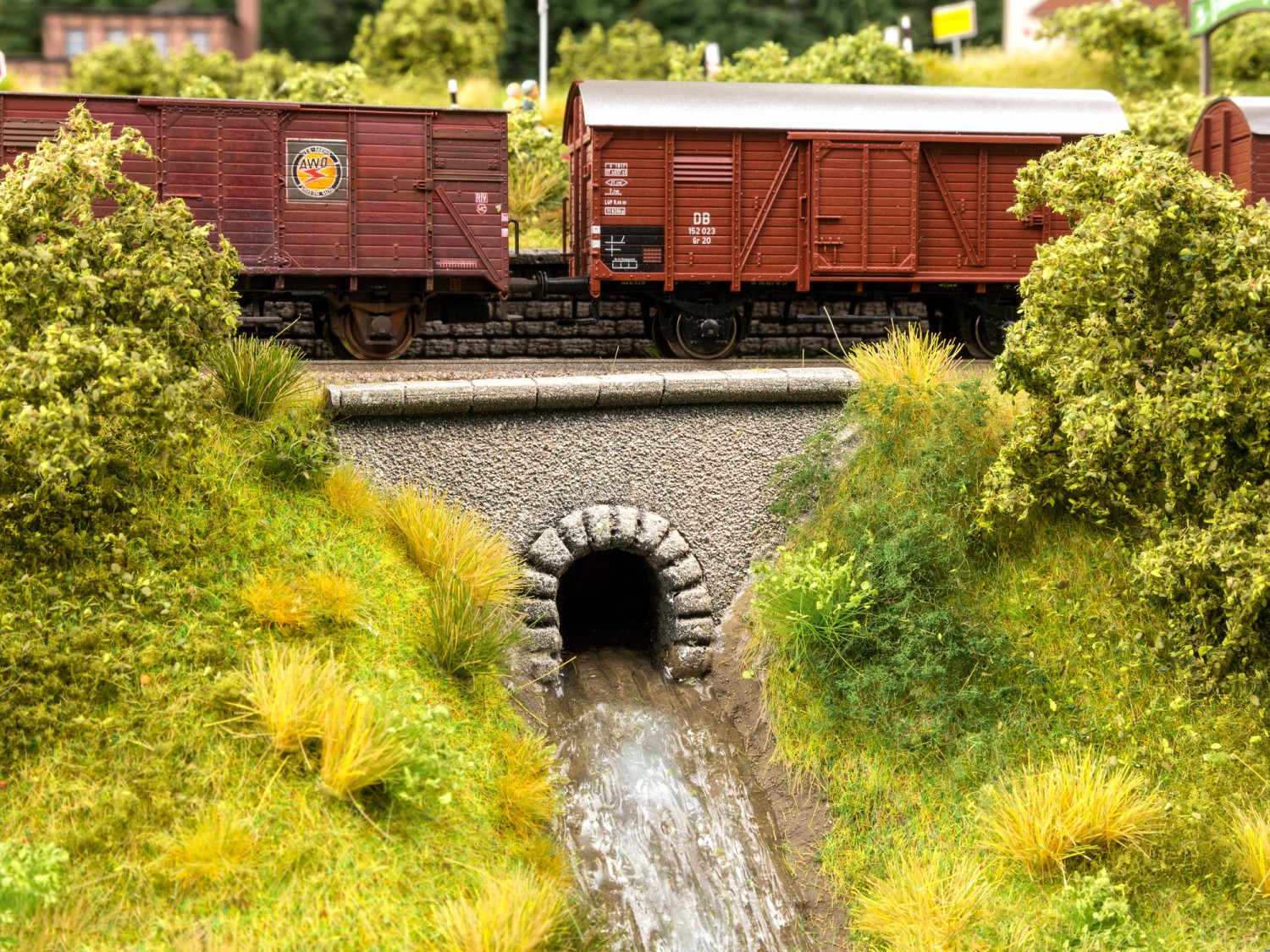 NOCH 58296 H0 Wasserdurchlass Tunnel 