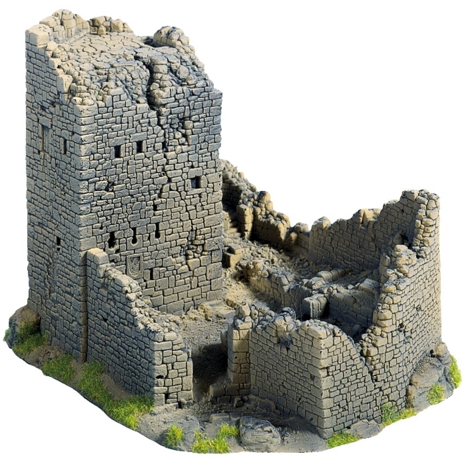 NOCH 58600 H0/TT Burgruine 18 x 14 cm, 12 cm hoch 