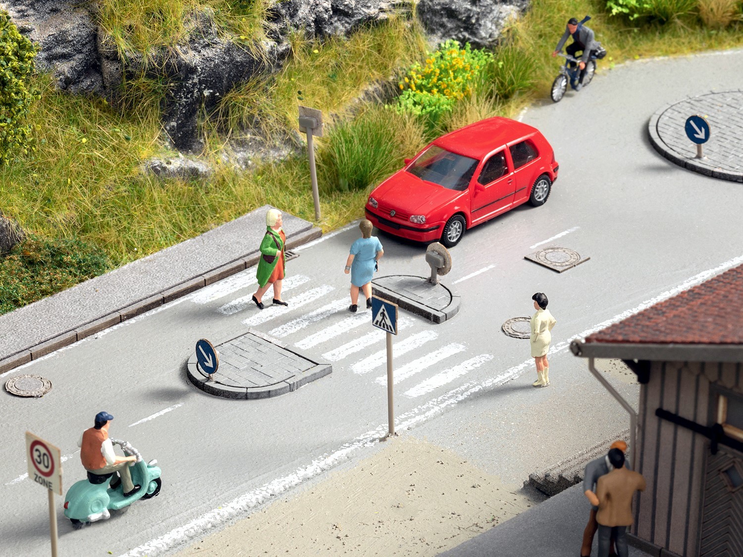 NOCH 60525 H0 Straßen-Deko-Set 