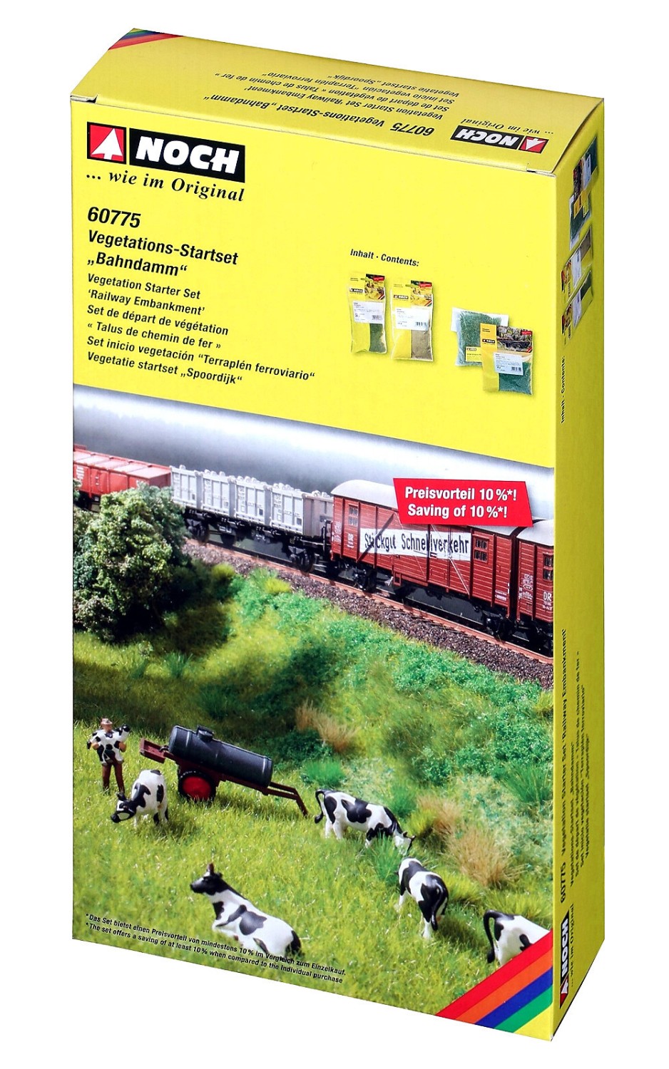 NOCH 60775 Vegetations-Startset „Bahndamm“ 