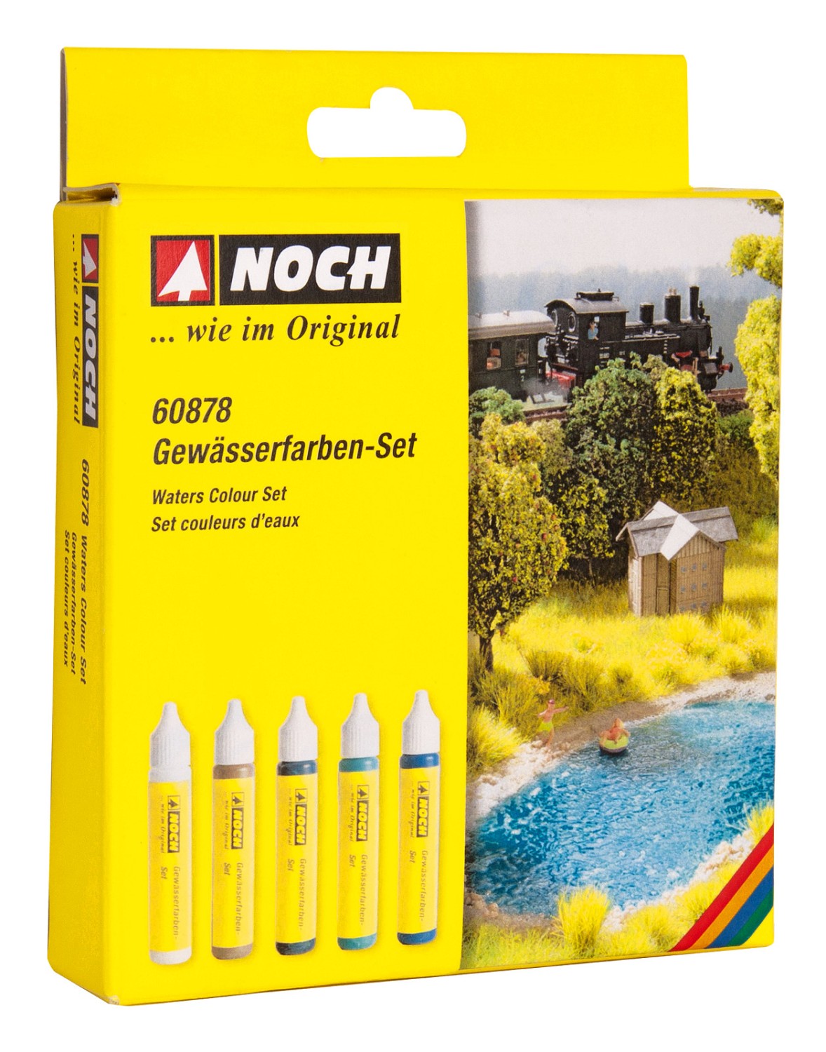 NOCH 60878 Gewässerfarben-Set 