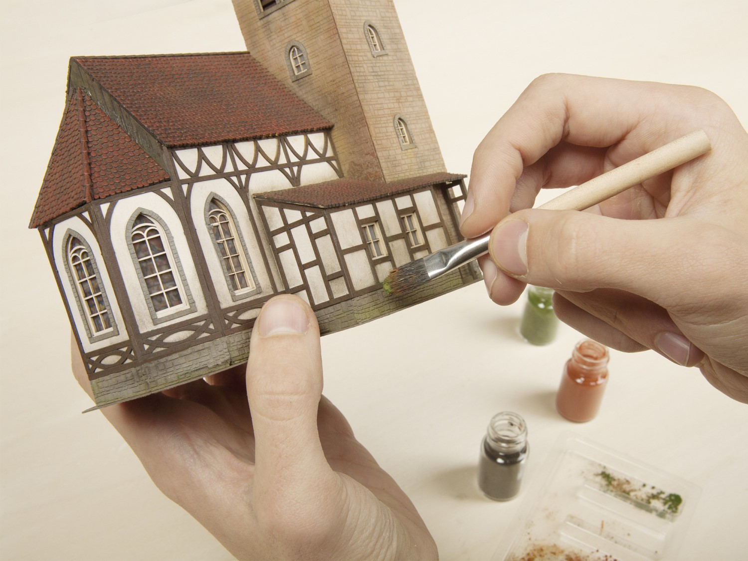 NOCH 61169 Patina-Pulver mit Mischbank 