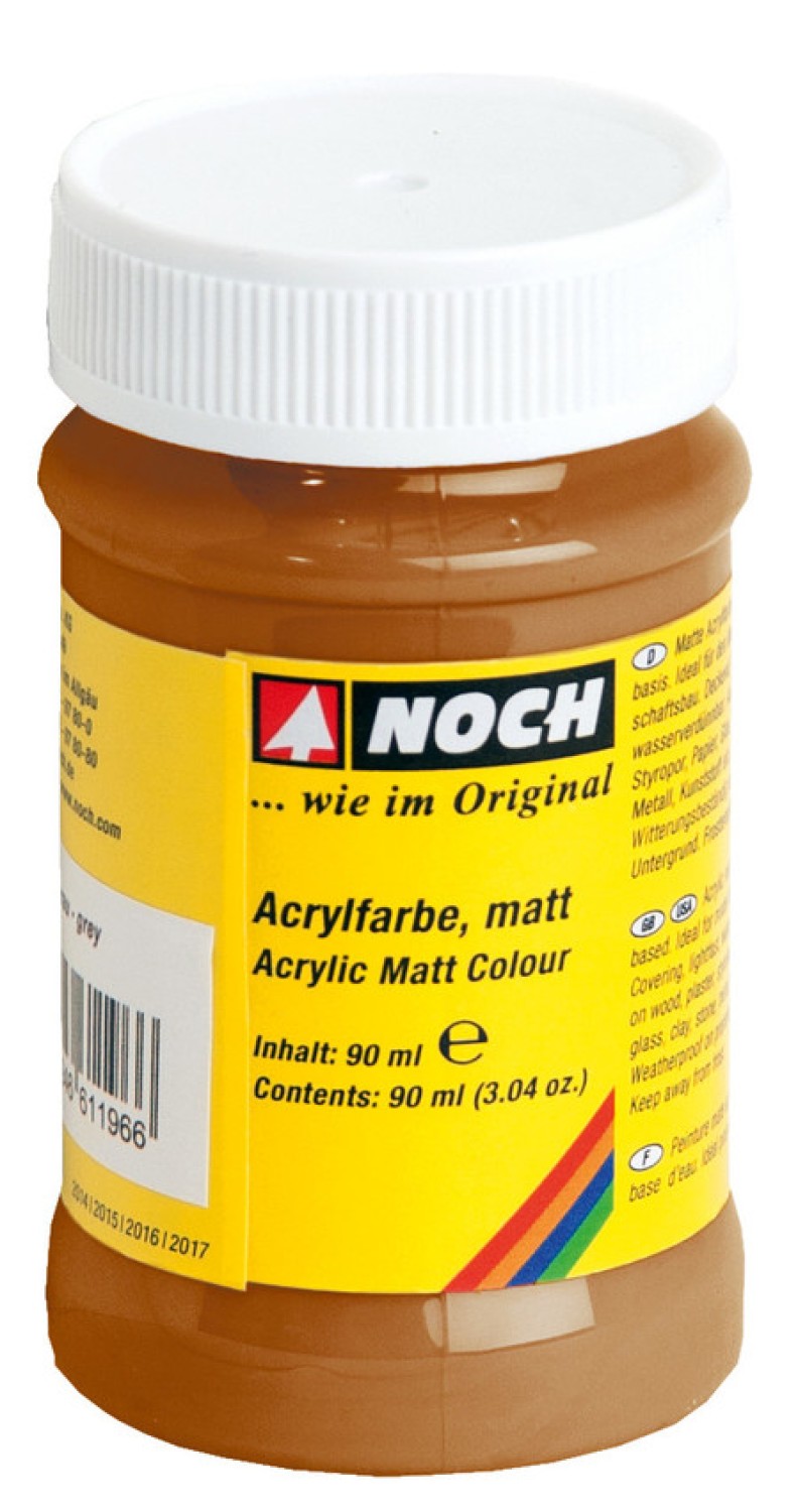 NOCH 61192 Acrylfarbe matt, ocker 90 ml 