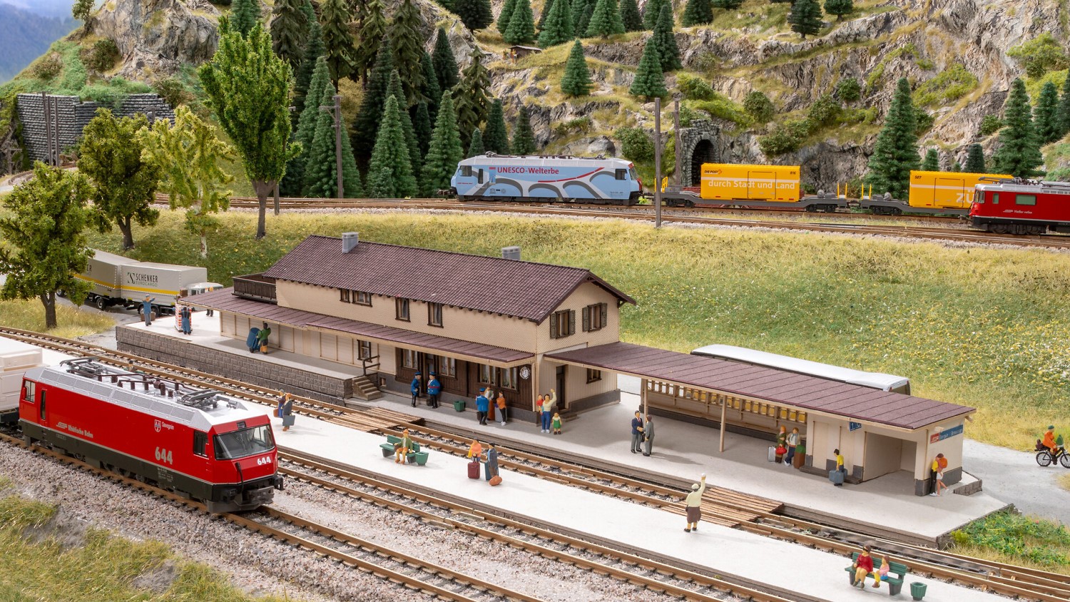 NOCH 63005 N Bahnhof Bergün 