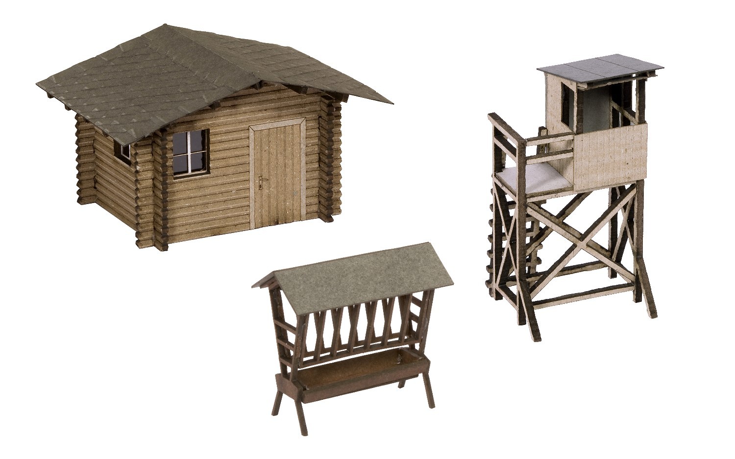 NOCH 66806 H0 Laser-Cut Deko-Set „Im Wald“ 