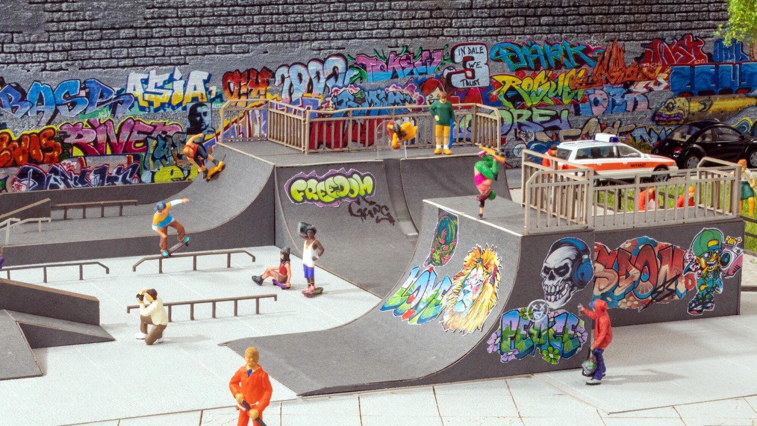 NOCH 66834 H0 Skatepark micro-motion 