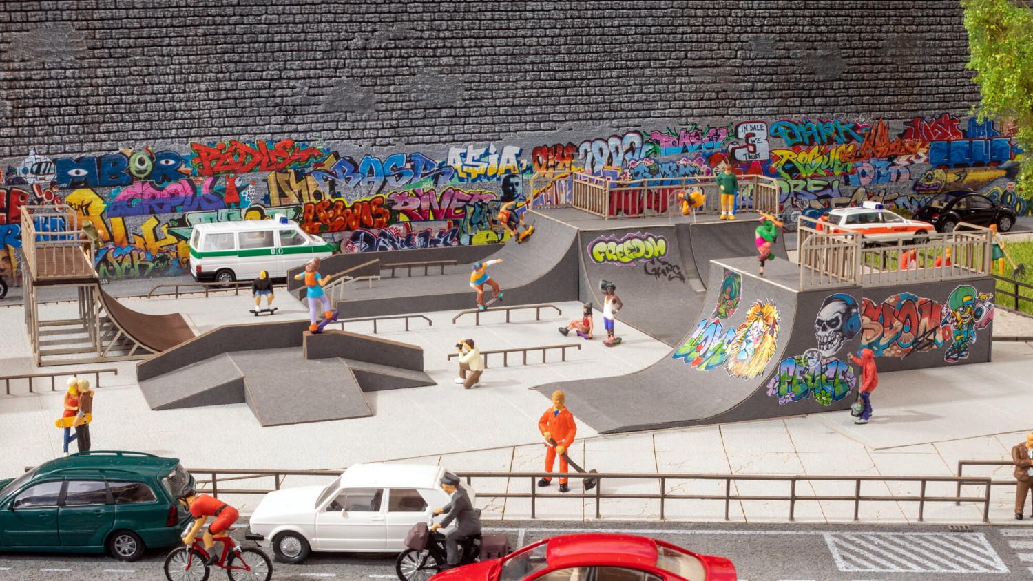 NOCH 66834 H0 Skatepark micro-motion 