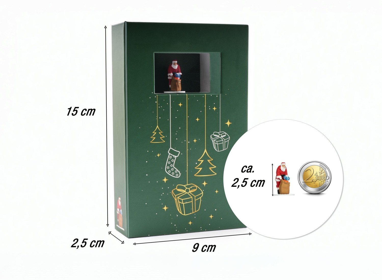 NOCH 99503 Geschenkbox „Weihnachten”  