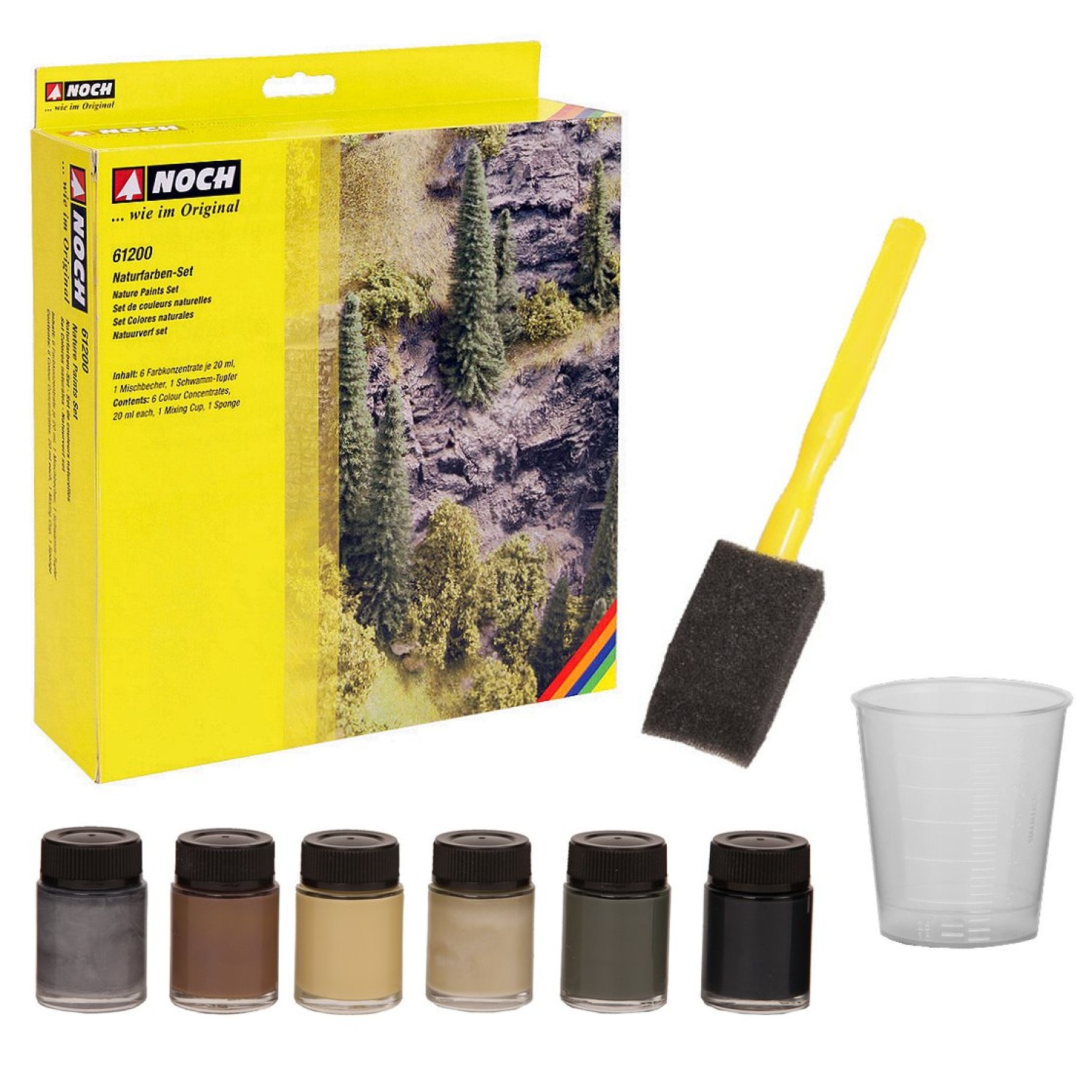 NOCH 61200 Naturfarben-Set 
