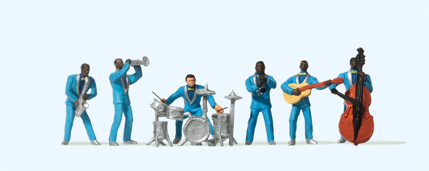 Preiser 10112 H0 Jazz-Band 