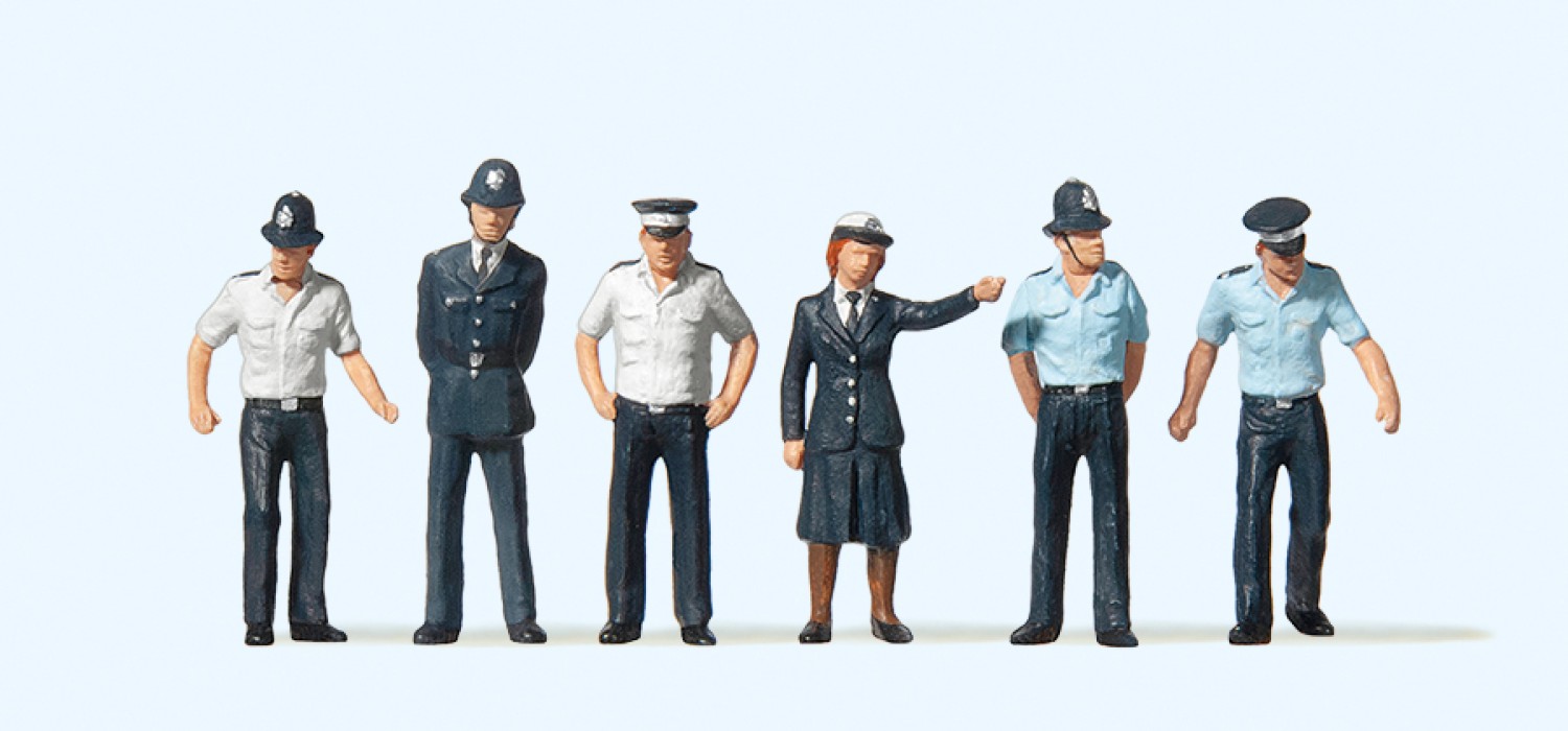 Preiser 10371 H0 Polizisten. Großbritannien 