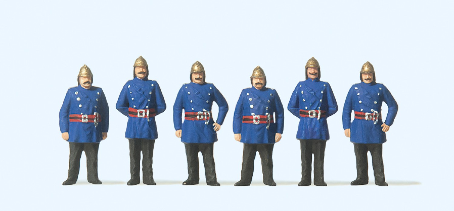Preiser 12102 H0 Feuerwehrmänner. Um 1900 