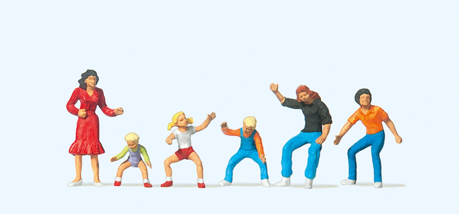 Preiser 24652 H0 Figuren zum Karussell 