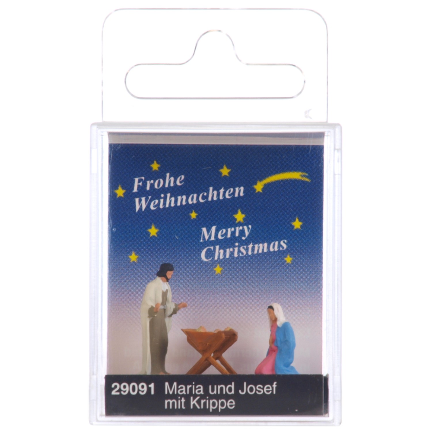 Preiser 29091 H0 Maria und Josef mit Krippe 