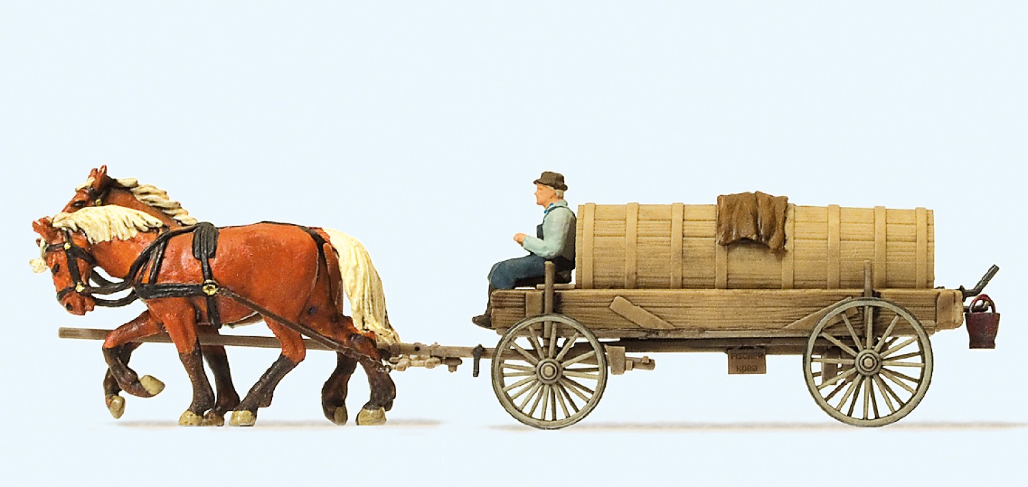 Preiser 30414 H0 Jauchewagen. Fertigmodell 