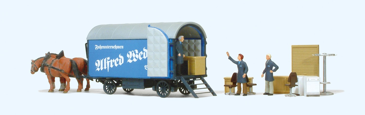 Preiser 30494 H0 Möbelwagen Spedition "A. Wedl 