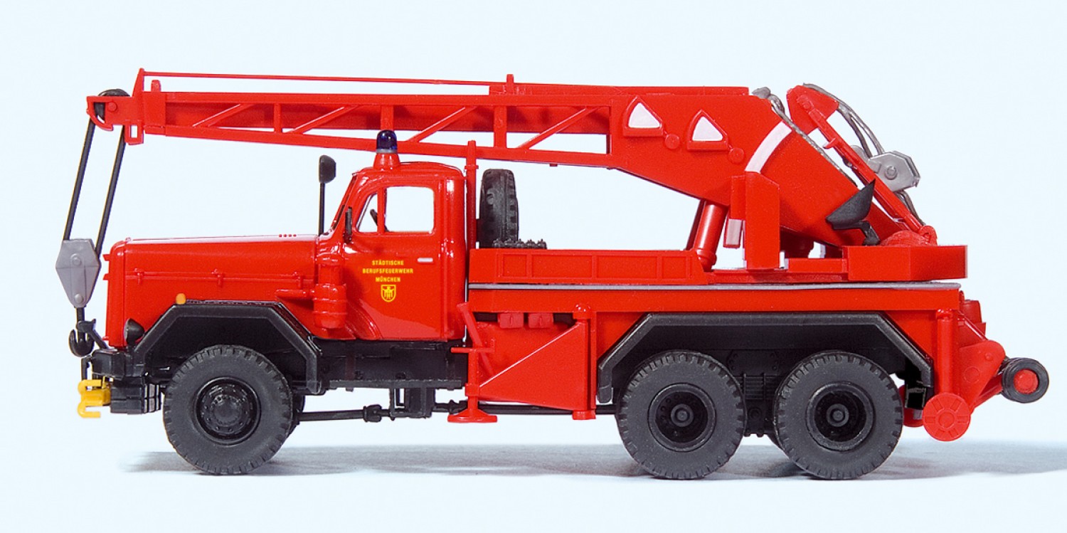 Preiser 31269 H0 Kranwagen KW 16.F Magirus 250 