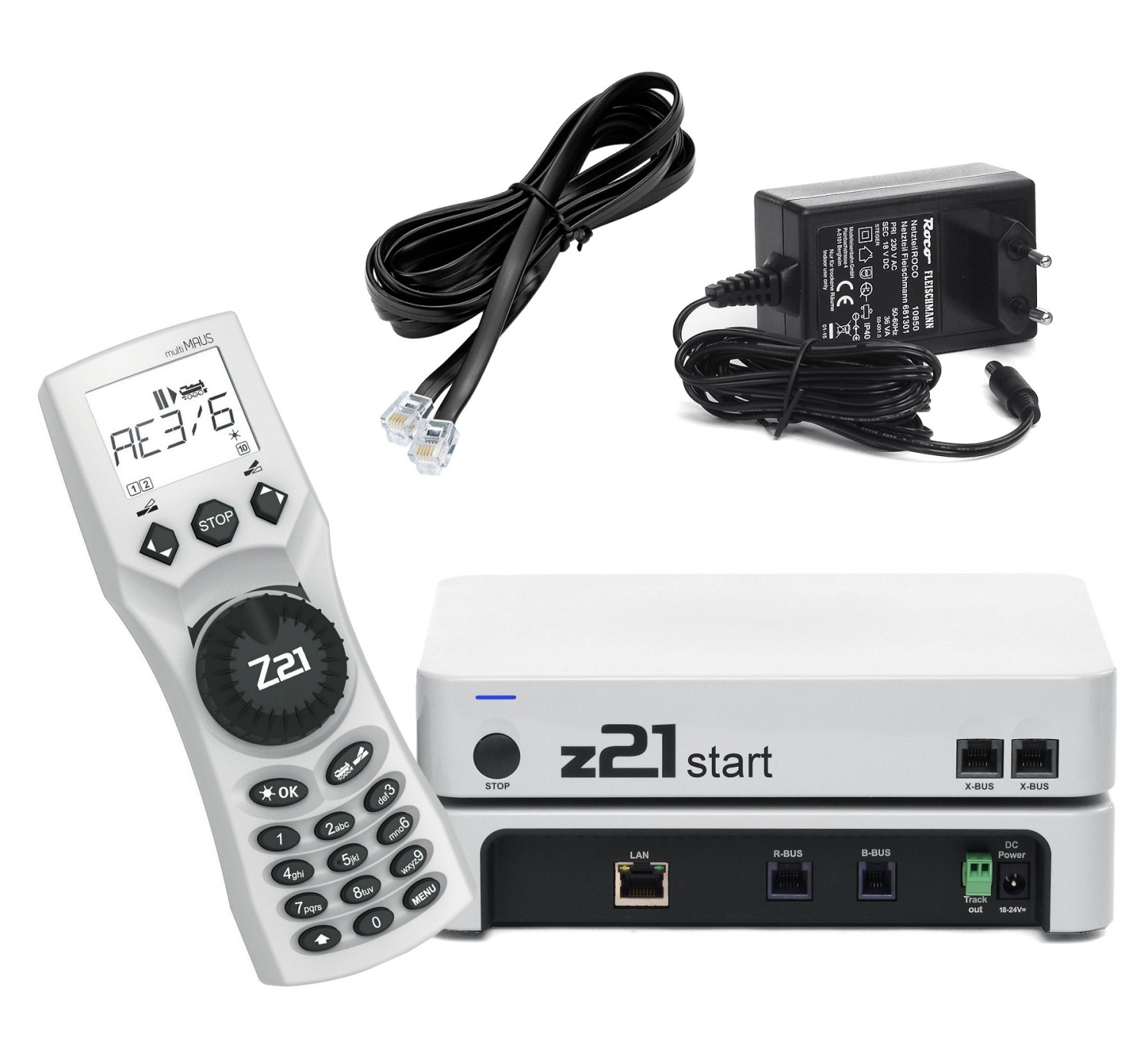 Roco 10833 z21 start Basis Digitalset 
