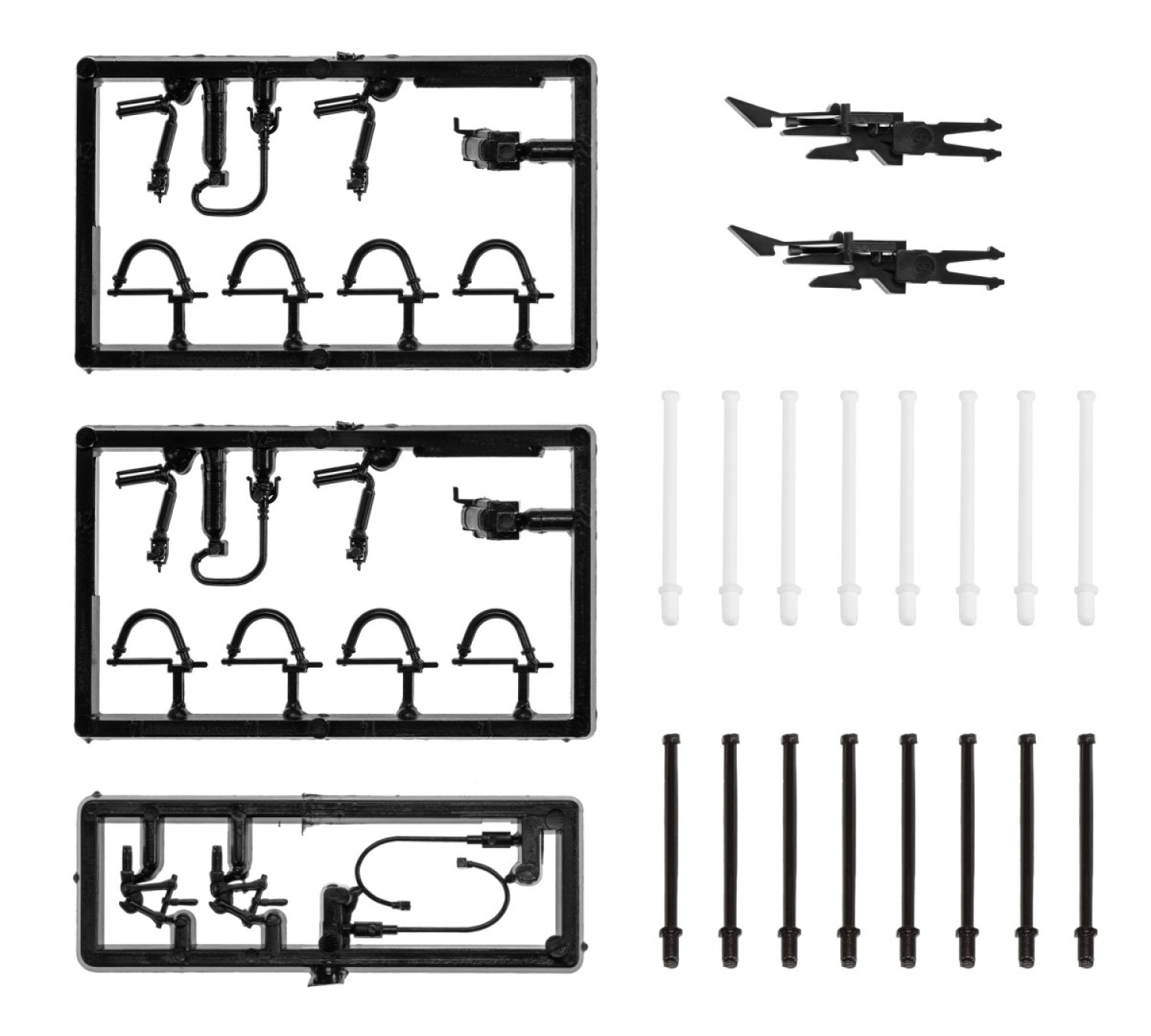 Roco 123479 H0 Zurüstbeutel für BR110 / 204 / V100 Modelleisenbahn