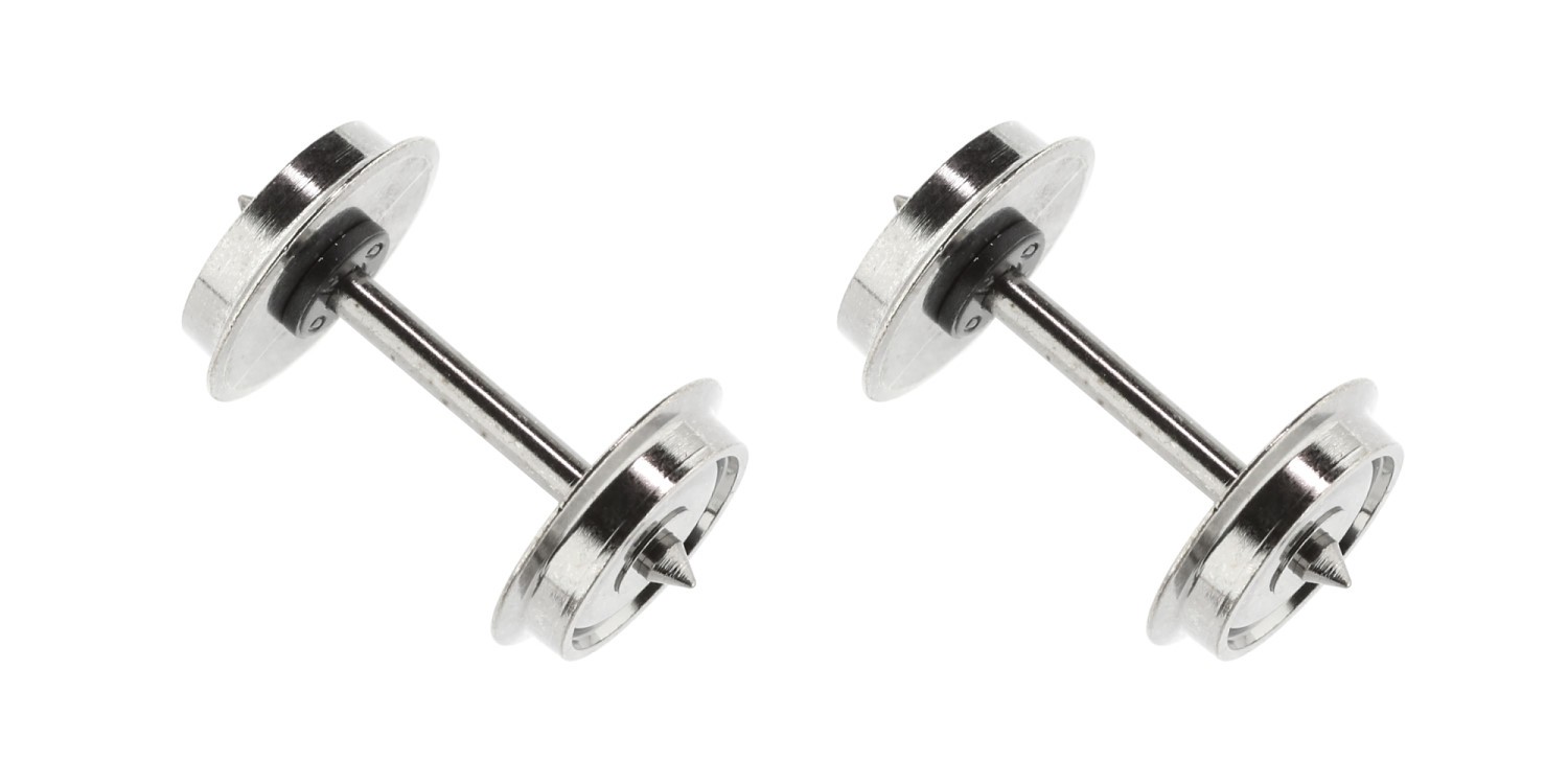 Roco 40182 H0 Radsatz DC, Ø 11 mm, Länge 23,8 mm (2er-Set) 
